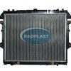 Radiador de carro Toyota modelo Hylux